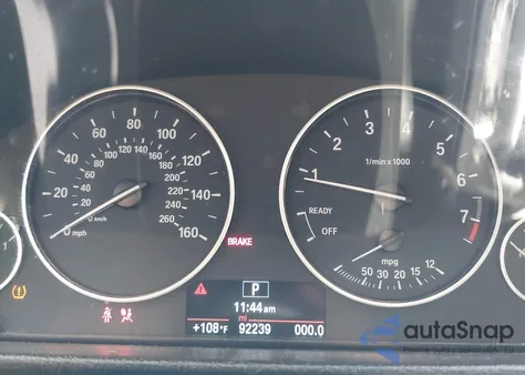 2015 BMW 320I xDrive из США, поврежденный, VIN WBA3C3G59FNS74250